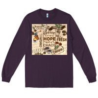 Plum coffee is a cup of hope Long Sleeve Tee - TumblerDesignByShophia