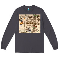 Smoke coffee is a cup of hope Long Sleeve Tee - TumblerDesignByShophia