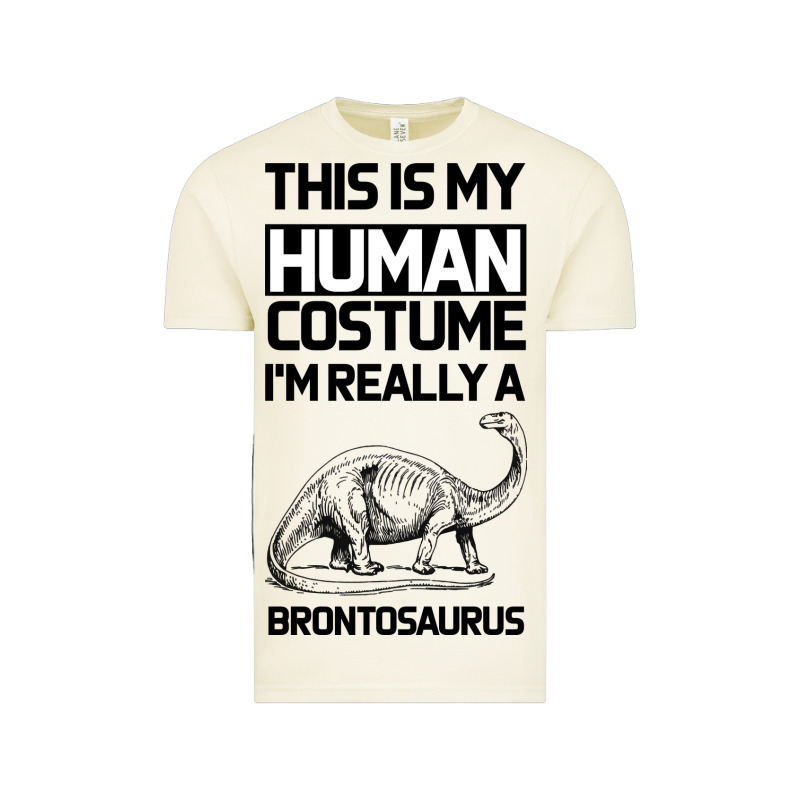 This Is My Human Costume Im Really A Brachiosaurus Vintage Tee by Bettercallsaul | Teevron