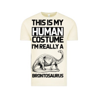 Vintage Arctic This Is My Human Costume Im Really A Brachiosaurus Vintage Tee - Bettercallsaul