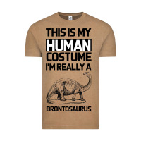 Vintage Coffee This Is My Human Costume Im Really A Brachiosaurus Vintage Tee - Bettercallsaul