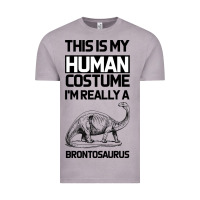 Vintage Zinc This Is My Human Costume Im Really A Brachiosaurus Vintage Tee - Bettercallsaul