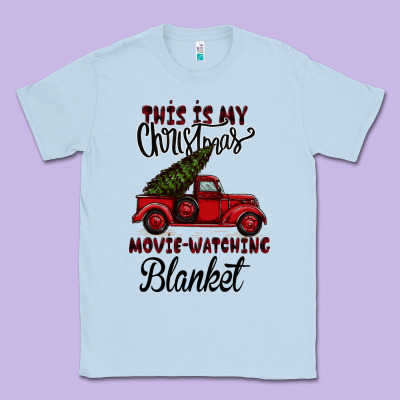 This Is My Christmas Movie Watching Blanket Classic Tee Designed By Bettercallsaul