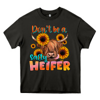 Asphalt dont be a salty heifer Heavy Core Tee - JahusDesignShop