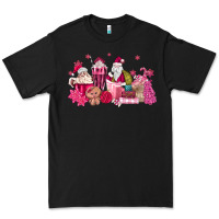 Black pink santa coffee Premium Tee - MaliasSmallBusiness
