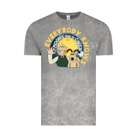 Cloud Rock everybody knows the moons made of cheese! Vintage Tee - trangStudio