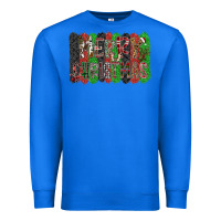 True Royal Merry Christmas Premium Sweatshirt - CowhideDigitalArt