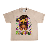 French Oak mardi gras principal afro messy bun Urban Heavy Tee - texasbilliewilder
