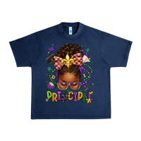Navy mardi gras principal afro messy bun Urban Heavy Tee - texasbilliewilder