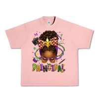 Salmon mardi gras principal afro messy bun Urban Heavy Tee - texasbilliewilder