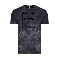 Cloud Black new york city city nyc america fly travel Vintage Tee - trangStudio