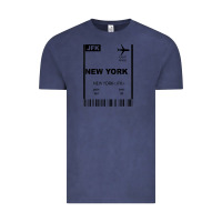 Vintage Denim new york city city nyc america fly travel Vintage Tee - trangStudio