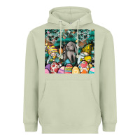 Matcha easter Heavyweight Hoodie - CowhideDigitalArt