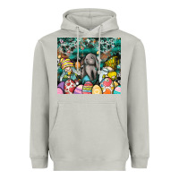 Moon Dust easter Heavyweight Hoodie - CowhideDigitalArt
