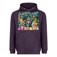 Plum easter Heavyweight Hoodie - CowhideDigitalArt