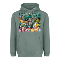Sage easter Heavyweight Hoodie - CowhideDigitalArt