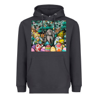 Smoke easter Heavyweight Hoodie - CowhideDigitalArt