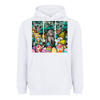 White easter Heavyweight Hoodie - CowhideDigitalArt