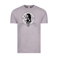 Vintage Zinc Bon Scott Rock n' Roll Lion Shield Vintage Tee - trangStudio