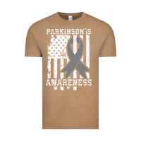 Vintage Coffee Parkinson's Disease Awareness T  Gift for PD Patients Vintage Tee - trangStudio