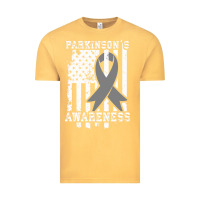 Vintage Mustard Parkinson's Disease Awareness T  Gift for PD Patients Vintage Tee - trangStudio