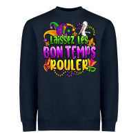 Navy laissez les bon temps rouler olivia Heavyweight Sweatshirt - OliviaCreatesArt