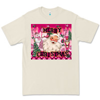 Bone merry pink christmas santa Premium Tee - MaliasSmallBusiness
