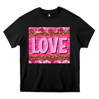 Black love valentines day Heavy Core Tee - NancyCooperArtShop
