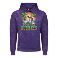 Cloud Purple Cowgirl summer Vintage Hoodie - NancyCooperArtShop