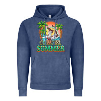Vintage Denim Cowgirl summer Vintage Hoodie - NancyCooperArtShop