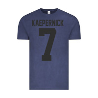 Vintage Denim Men Colin Kaepernick Football 7 Gift Vintage Tee - trangStudio