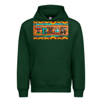 Forest Green texas sunflowers license plate Urban Hoodie - Artiststas