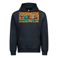 Navy texas sunflowers license plate Urban Hoodie - Artiststas