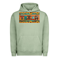 Pigment Oil Green texas sunflowers license plate Urban Hoodie - Artiststas