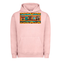 Pigment Salmon texas sunflowers license plate Urban Hoodie - Artiststas