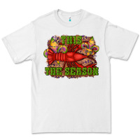 White mardi gras this the season crawfish fleur de lis Premium Tee - RanaPortraitStore