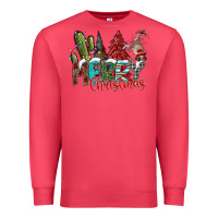 Cardinal Merry Christmas Premium Sweatshirt - CowhideDigitalArt