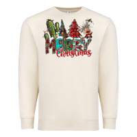 Sandshell Merry Christmas Premium Sweatshirt - CowhideDigitalArt