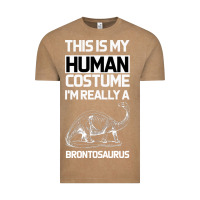 Vintage Coffee This Is My Human Costume Im Really A Brachiosaurus Vintage Tee - Bettercallsaul