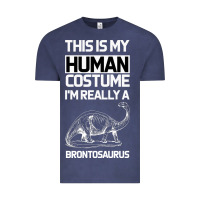 Vintage Denim This Is My Human Costume Im Really A Brachiosaurus Vintage Tee - Bettercallsaul
