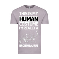 Vintage Zinc This Is My Human Costume Im Really A Brachiosaurus Vintage Tee - Bettercallsaul