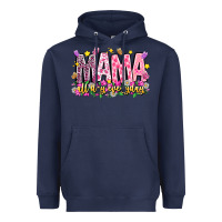 Navy mama all day everyday Heavyweight Hoodie - CowhideDigitalArt