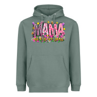 Sage mama all day everyday Heavyweight Hoodie - CowhideDigitalArt