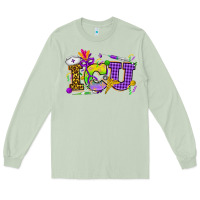 Matcha Mardi Gras ICU Nurse Long Sleeve Tee - HowdyJamesFarm
