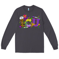 Smoke Mardi Gras ICU Nurse Long Sleeve Tee - HowdyJamesFarm