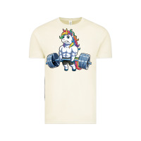 Vintage Arctic Unicorn Weightlifting T Fitness Gym Deadlift Rainbow Gifts Party Men W Vintage Tee - trangStudio