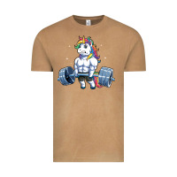 Vintage Camel Unicorn Weightlifting T Fitness Gym Deadlift Rainbow Gifts Party Men W Vintage Tee - trangStudio
