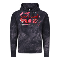 Cloud Black one loved nurse Vintage Hoodie - texasbilliewilder