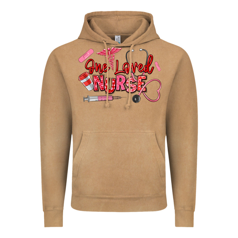 One Loved Nurse Vintage Hoodie by texasbilliewilder | Teevron
