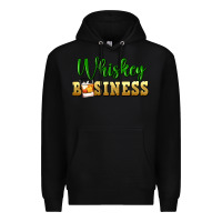 Black whiskey business Premium Hoodie - FaDigitalArtStudio